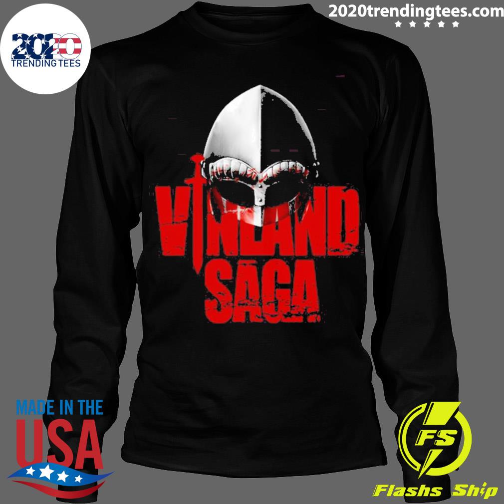 Official viking Helmet Vinland Saga - Adult & Kids T-Shirts, Sweatshirts & Hoodies apparel design preview 4