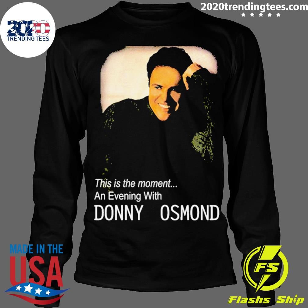 Official vintage Donny Osmond - Adult & Kids T-Shirts, Sweatshirts & Hoodies apparel design preview 4