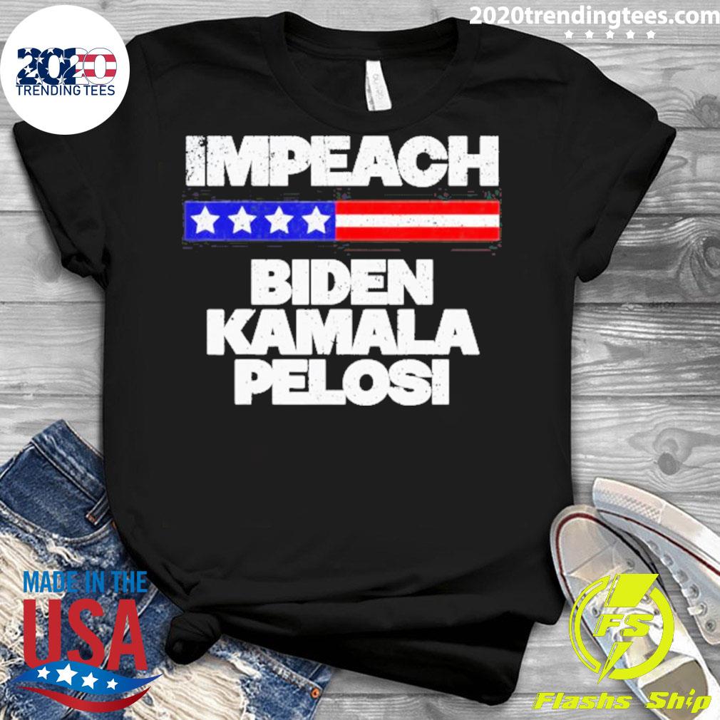 Official vintage Impeach Biden Kamala Pelosi Anti - Adult & Kids T-Shirts, Sweatshirts & Hoodies apparel design preview 3