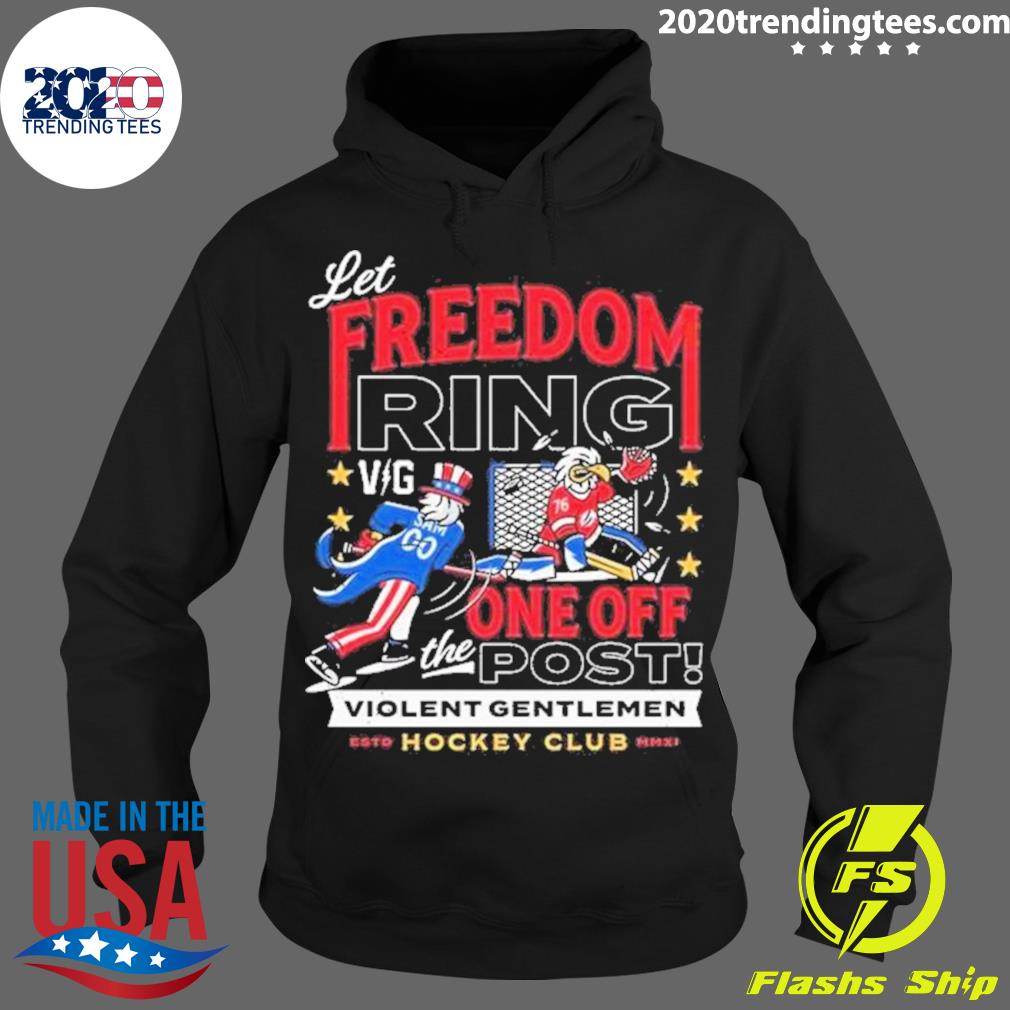 Official violent Gentlemen Let Freedom Ring - Adult & Kids T-Shirts, Sweatshirts & Hoodies apparel design preview 2