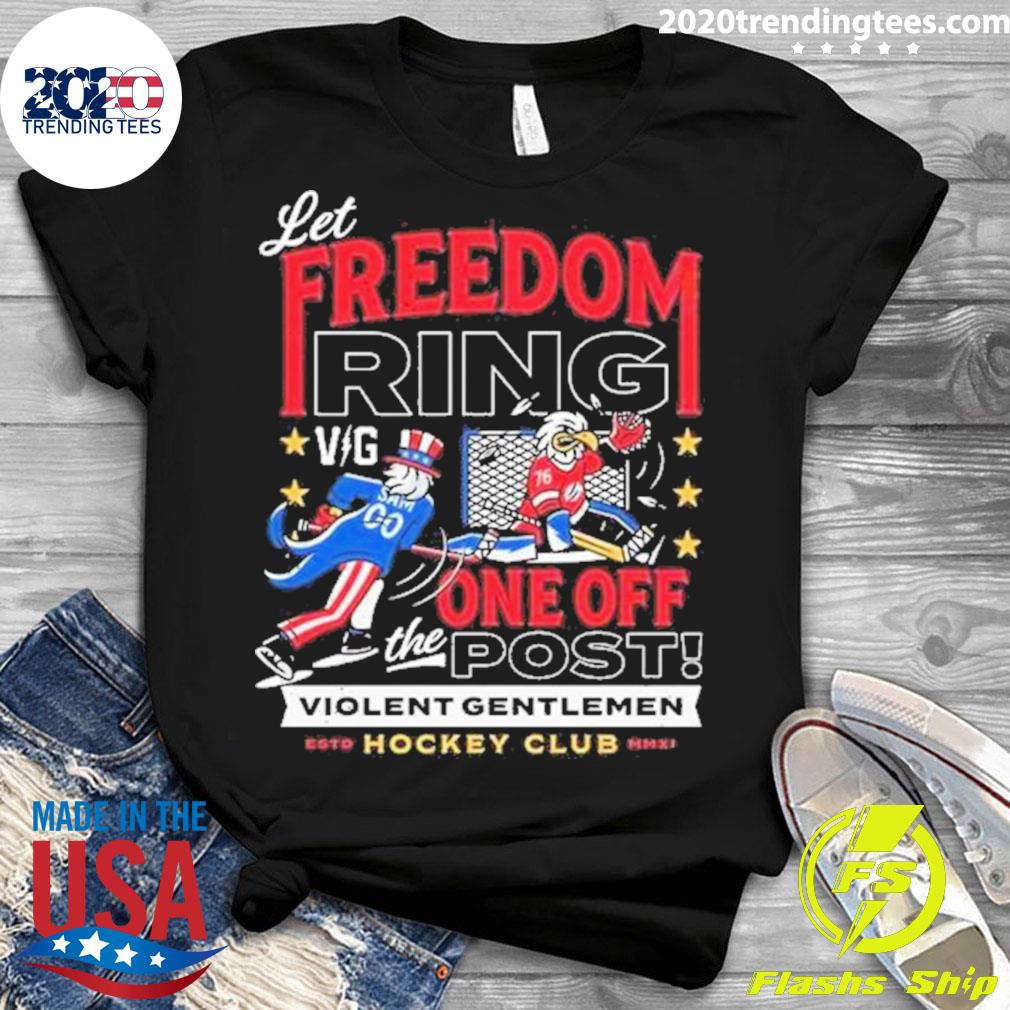 Official violent Gentlemen Let Freedom Ring - Adult & Kids T-Shirts, Sweatshirts & Hoodies apparel design preview 3