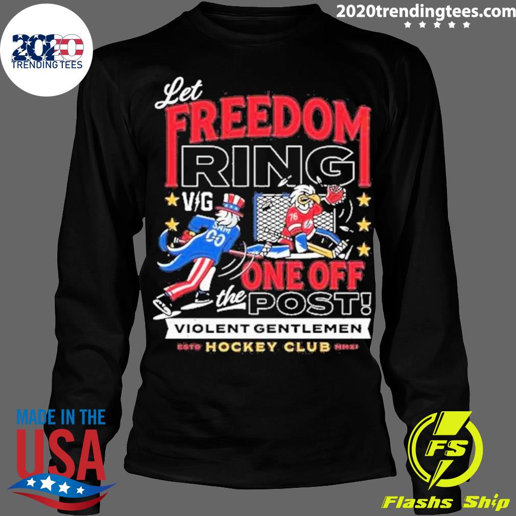 Official violent Gentlemen Let Freedom Ring - Adult & Kids T-Shirts, Sweatshirts & Hoodies apparel design preview 4