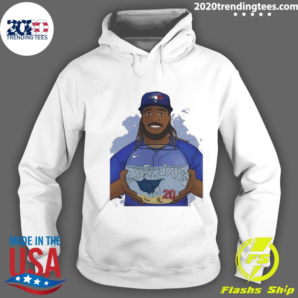 Official vladimir Guerrero Jr. Toronto Blue Jays Home - Adult & Kids T-Shirts, Sweatshirts & Hoodies apparel design preview 2