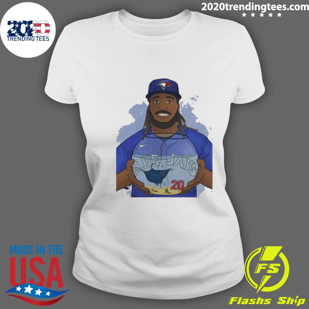 Official vladimir Guerrero Jr. Toronto Blue Jays Home - Adult & Kids T-Shirts, Sweatshirts & Hoodies apparel design preview 3