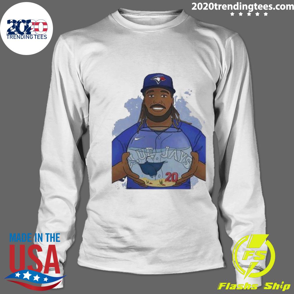 Official vladimir Guerrero Jr. Toronto Blue Jays Home - Adult & Kids T-Shirts, Sweatshirts & Hoodies apparel design preview 4