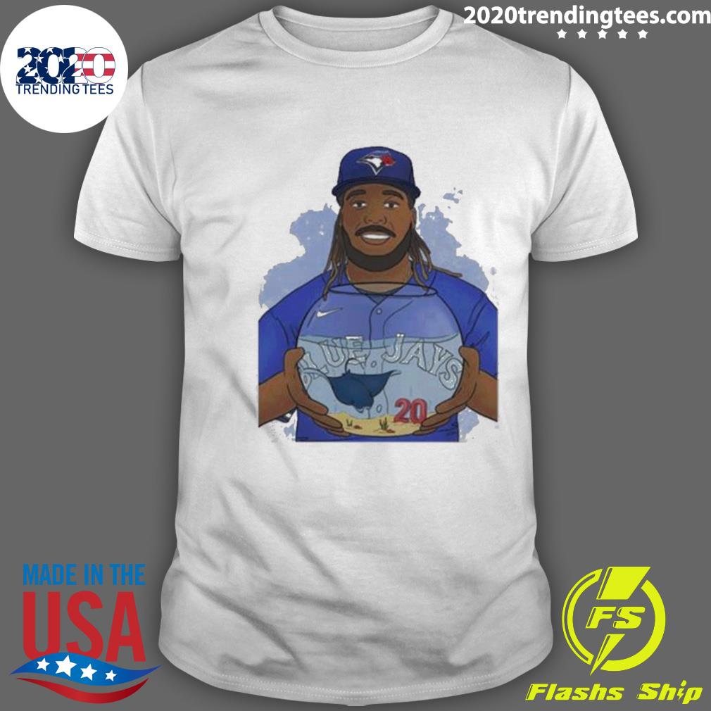 Official vladimir Guerrero Jr. Toronto Blue Jays Home - Adult & Kids T-Shirts, Sweatshirts & Hoodies apparel design preview 1