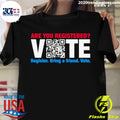 Official vote Qr Code Election - Adult & Kids T-Shirts, Sweatshirts & Hoodies apparel design preview 1
