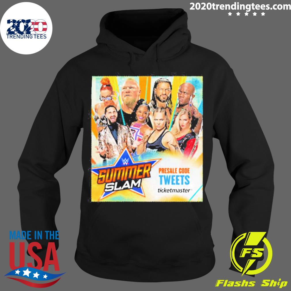 Official waiting For The Match SummerSlam 2022 - Adult & Kids T-Shirts, Sweatshirts & Hoodies apparel design preview 2