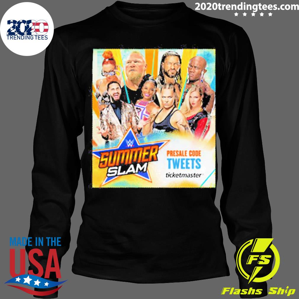 Official waiting For The Match SummerSlam 2022 - Adult & Kids T-Shirts, Sweatshirts & Hoodies apparel design preview 4