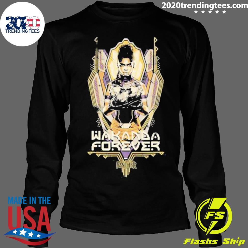 Official wakanda Forever Black Panthers Marvel - Adult & Kids T-Shirts, Sweatshirts & Hoodies apparel design preview 4