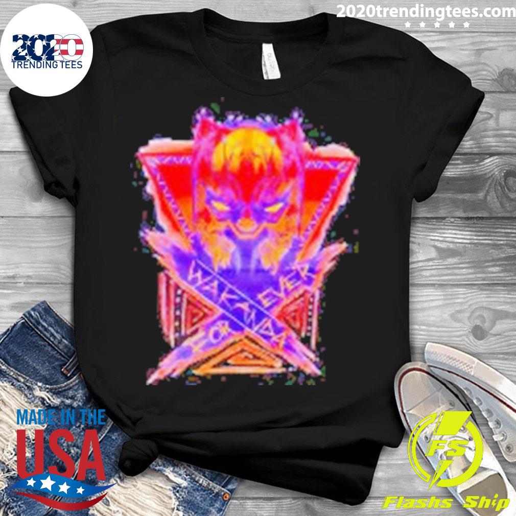 Official wakanda Forever Sunset Black Panther - Adult & Kids T-Shirts, Sweatshirts & Hoodies apparel design preview 3