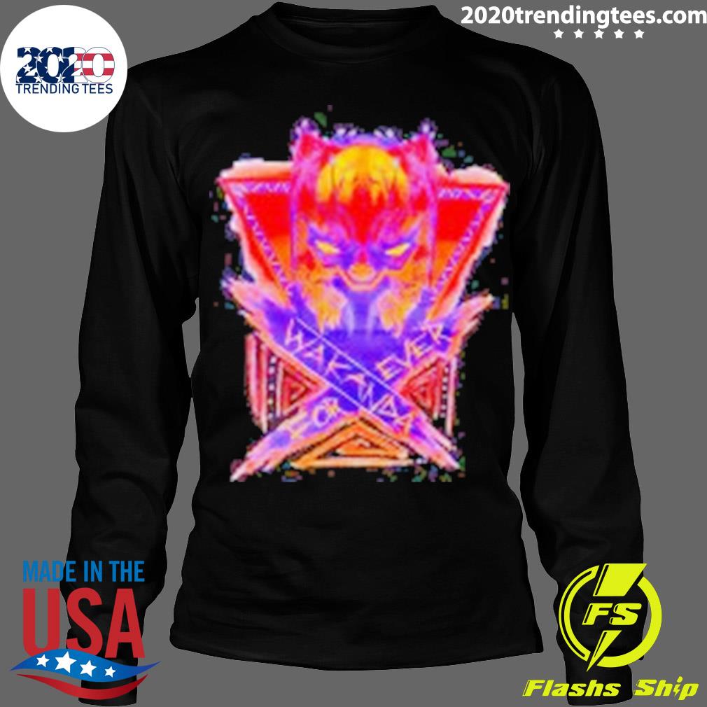 Official wakanda Forever Sunset Black Panther - Adult & Kids T-Shirts, Sweatshirts & Hoodies apparel design preview 4