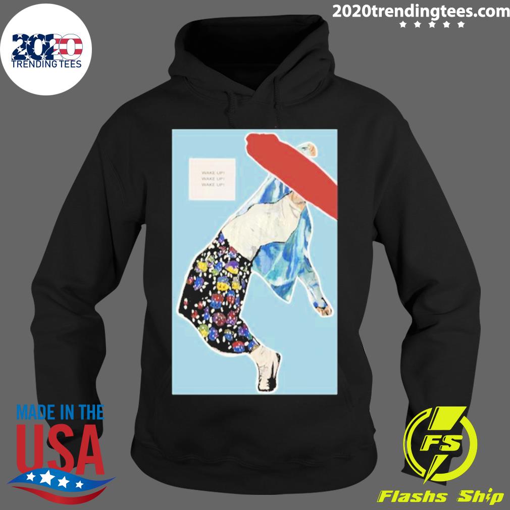 Official wake Up Matt Healy - Adult & Kids T-Shirts, Sweatshirts & Hoodies apparel design preview 2