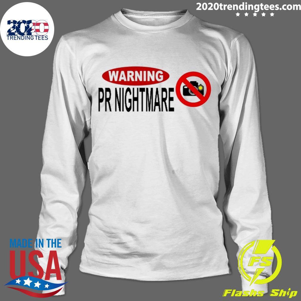 Official warning Pr Nightmare - Adult & Kids T-Shirts, Sweatshirts & Hoodies apparel design preview 4