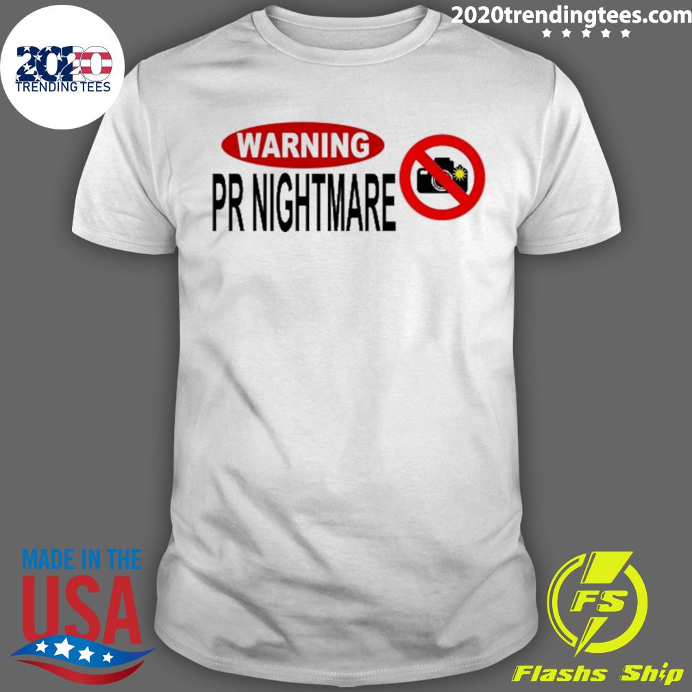 Official warning Pr Nightmare - Adult & Kids T-Shirts, Sweatshirts & Hoodies apparel design preview 1