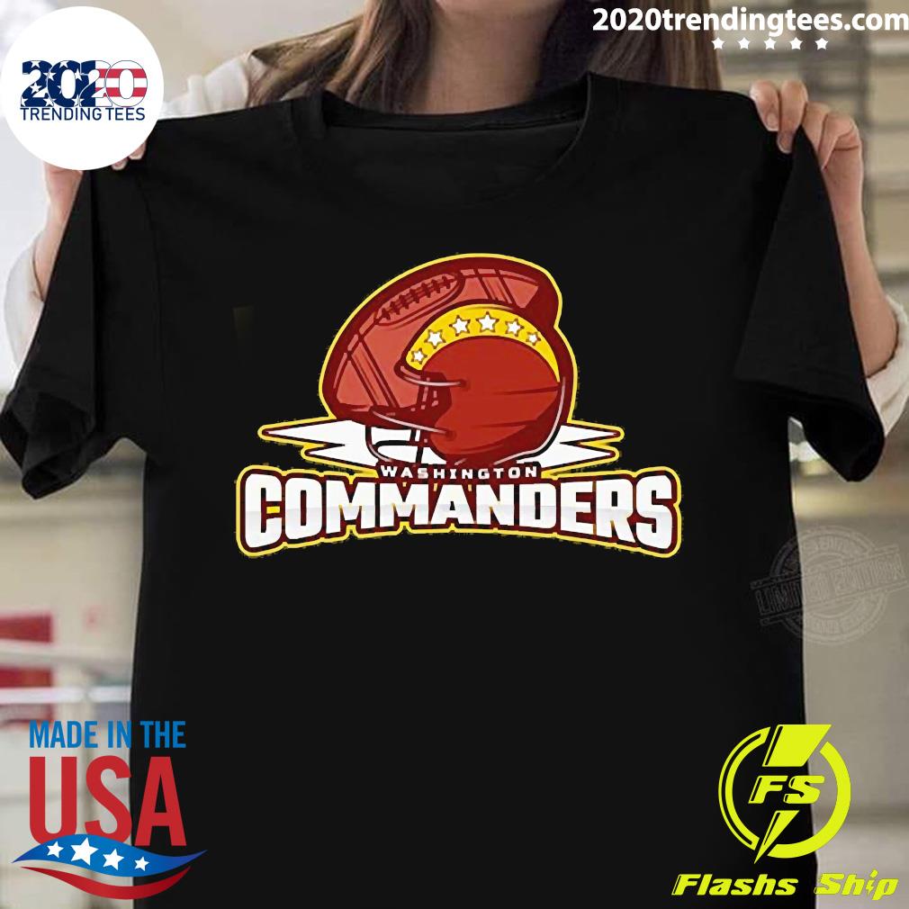Official washington Commanders - Adult & Kids T-Shirts, Sweatshirts & Hoodies apparel design preview 1