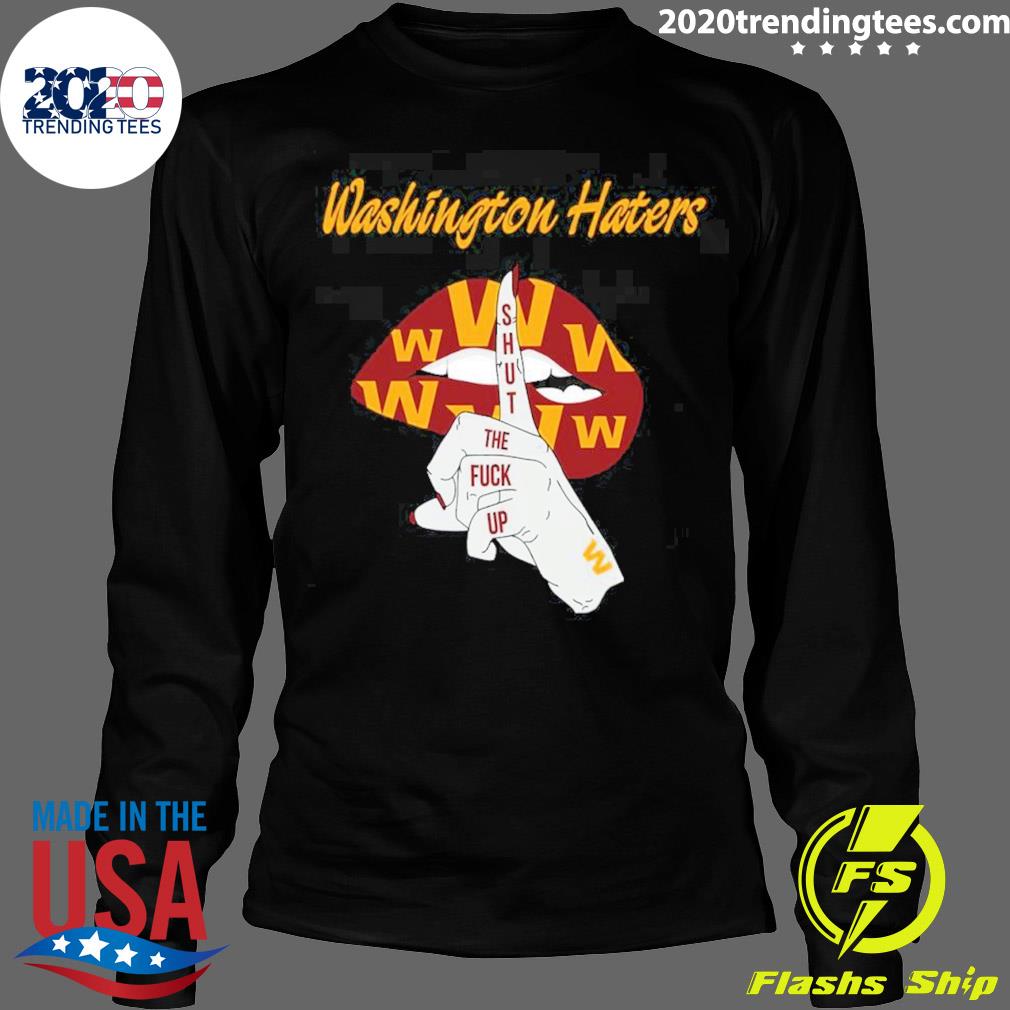 Official washington Haters Commanders Lips - Adult & Kids T-Shirts, Sweatshirts & Hoodies apparel design preview 4