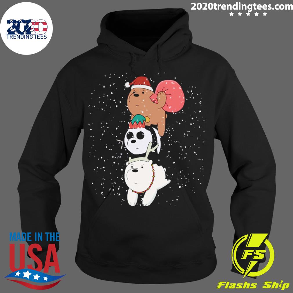 Official we Bare Bears Fitted - Adult & Kids T-Shirts, Sweatshirts & Hoodies apparel design preview 2