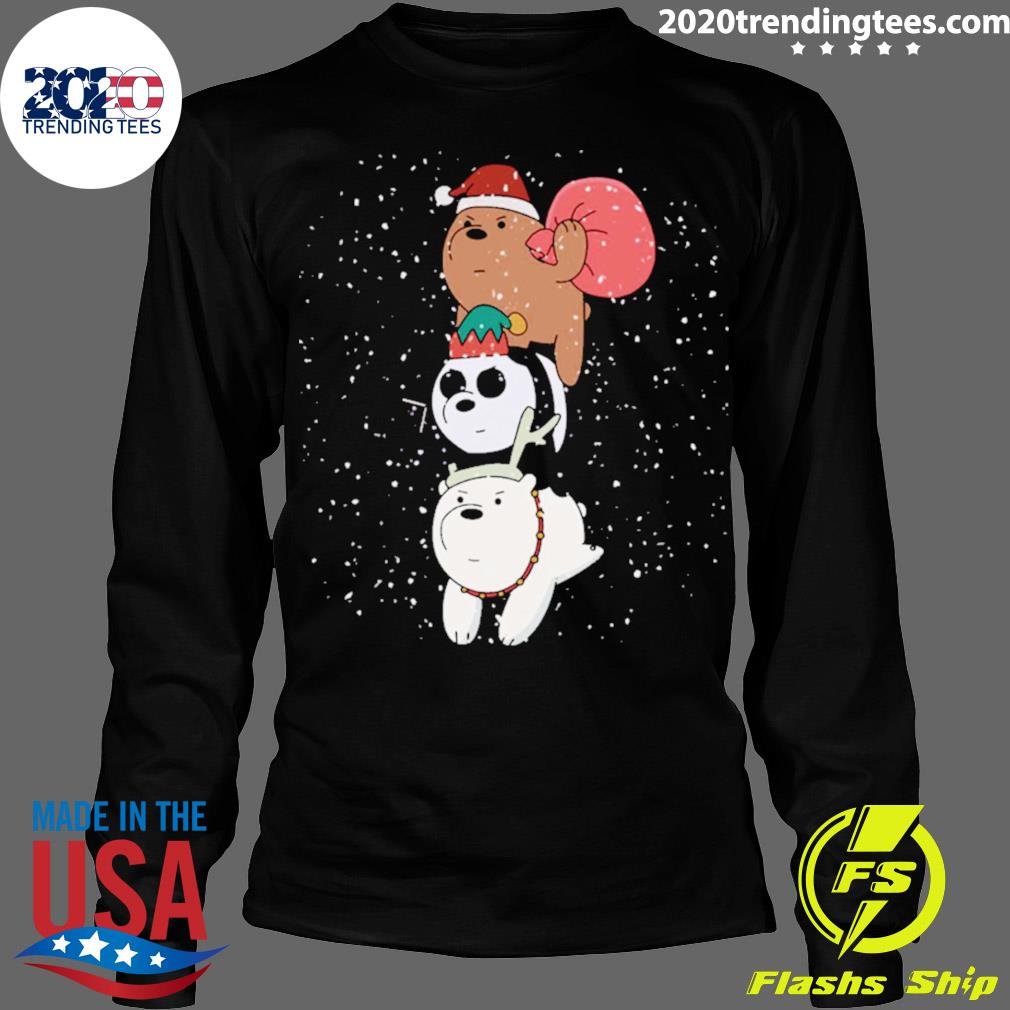 Official we Bare Bears Fitted - Adult & Kids T-Shirts, Sweatshirts & Hoodies apparel design preview 4