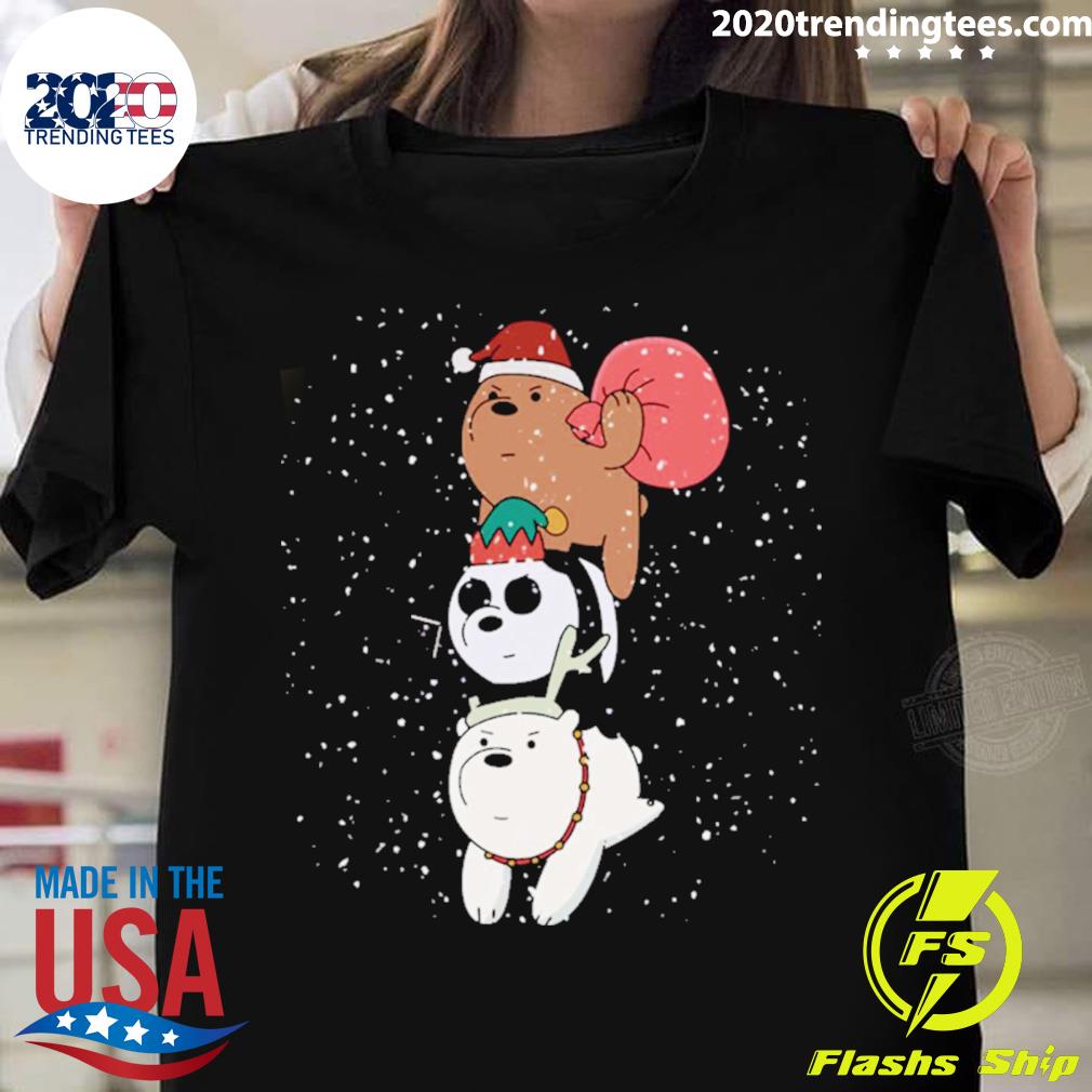 Official we Bare Bears Fitted - Adult & Kids T-Shirts, Sweatshirts & Hoodies apparel design preview 1
