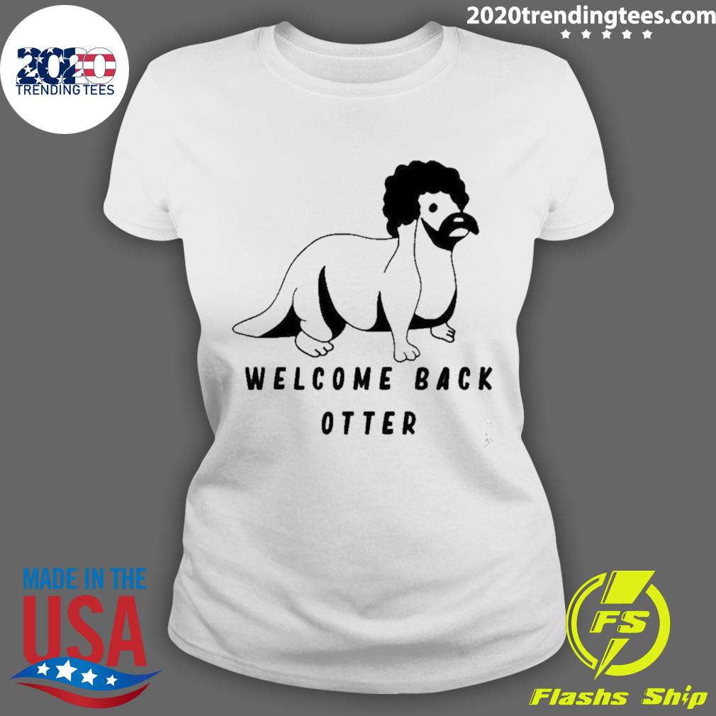 Official welcome Back Otter Fred Ottman - Adult & Kids T-Shirts, Sweatshirts & Hoodies apparel design preview 3