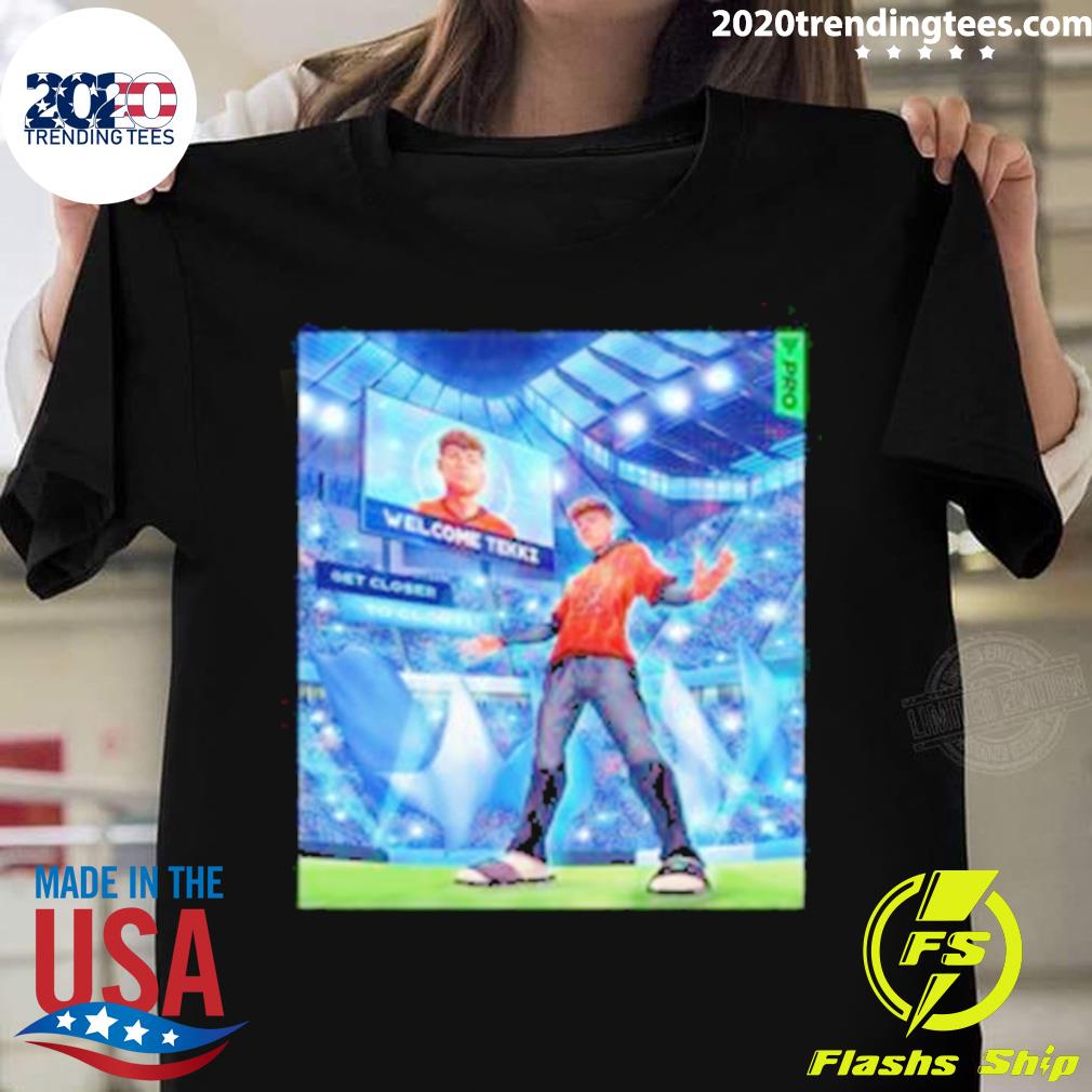 Official welcome Tekkz to Manchester City On Poster - Adult & Kids T-Shirts, Sweatshirts & Hoodies apparel design preview 1