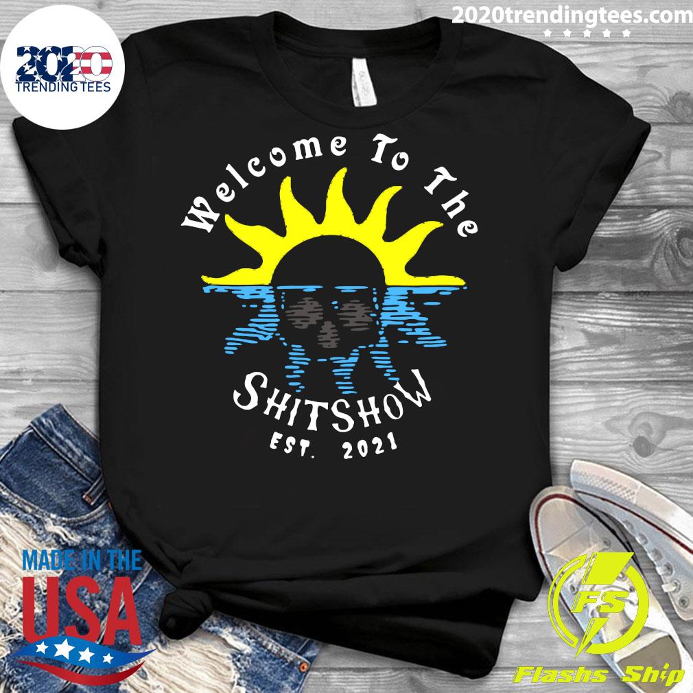Official Welcome To The Shitshow Est. 2020 Skull - Adult & Kids T-Shirts, Sweatshirts & Hoodies apparel design preview 3