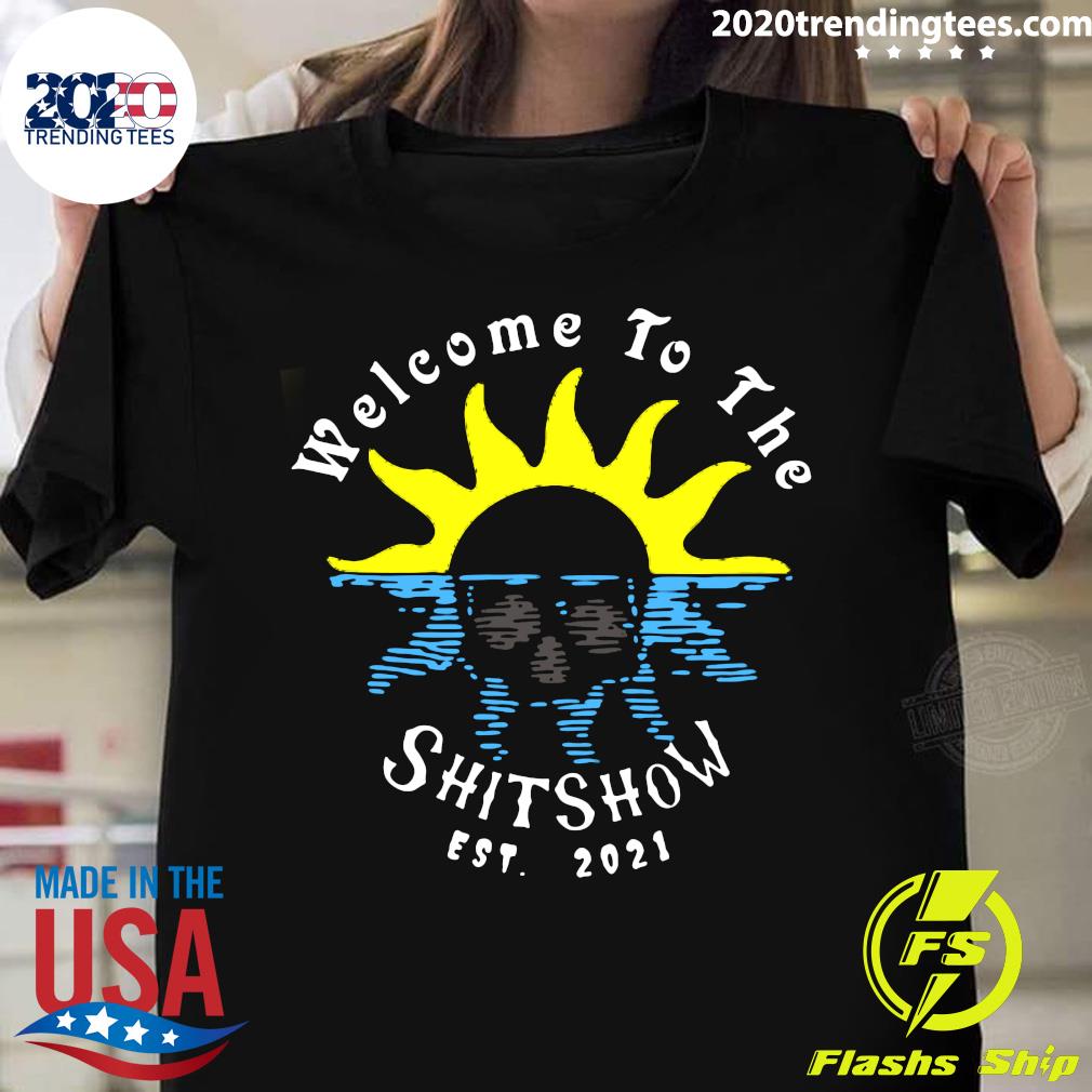 Official Welcome To The Shitshow Est. 2020 Skull - Adult & Kids T-Shirts, Sweatshirts & Hoodies apparel design preview 1