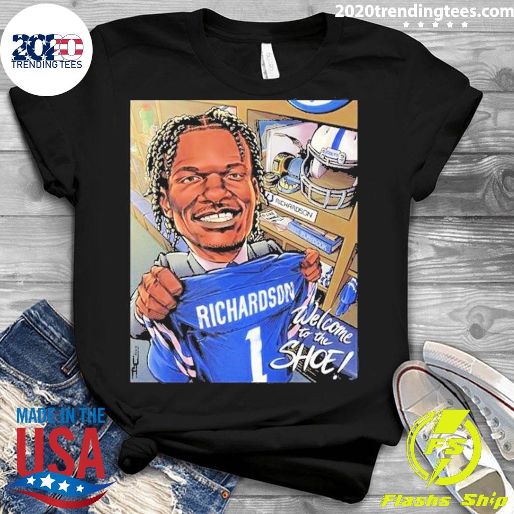 Official welcome To The Shoe Anthony Richardson - Adult & Kids T-Shirts, Sweatshirts & Hoodies apparel design preview 3