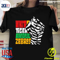 Official White Tiger Among Zebras - Adult & Kids T-Shirts, Sweatshirts & Hoodies apparel design preview 1