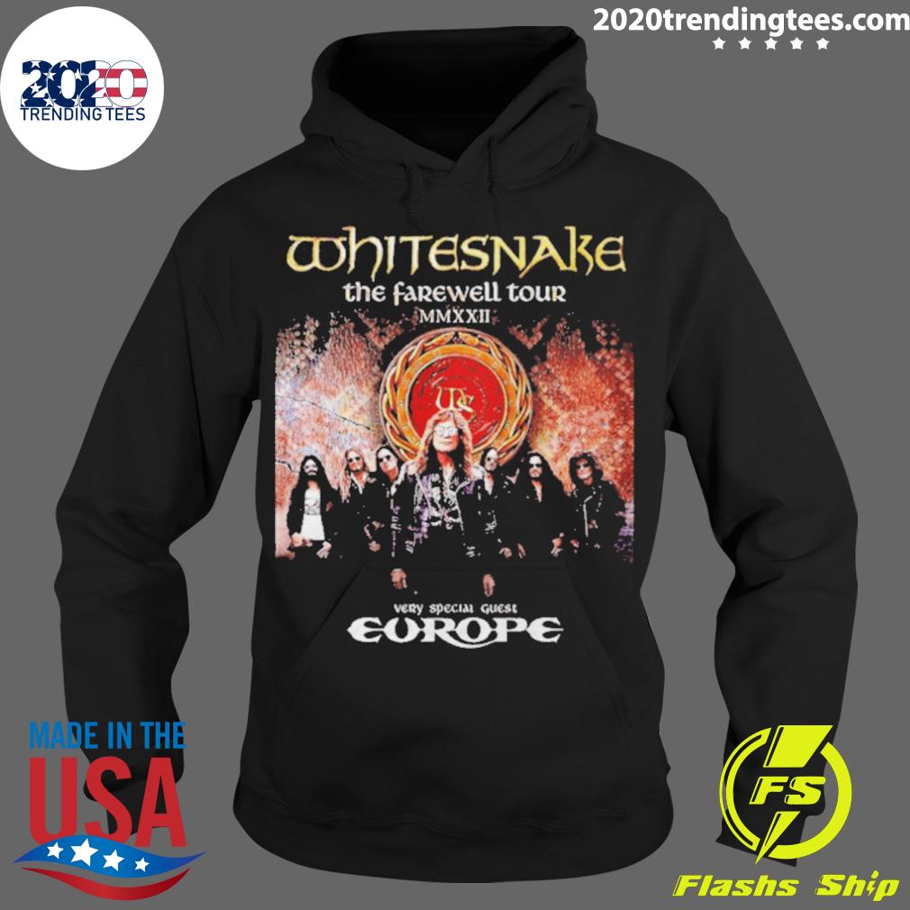 Official whitesnake Farewell Tour 2022 Dinari - Adult & Kids T-Shirts, Sweatshirts & Hoodies apparel design preview 2