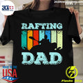 Official whitewater River Rafting Dad - Adult & Kids T-Shirts, Sweatshirts & Hoodies apparel design preview 1