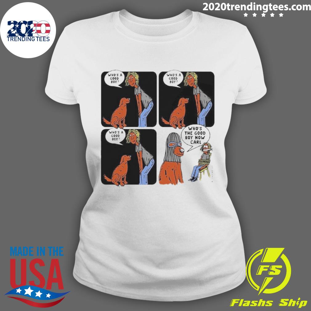 Official who's A Good Boy - Adult & Kids T-Shirts, Sweatshirts & Hoodies apparel design preview 3