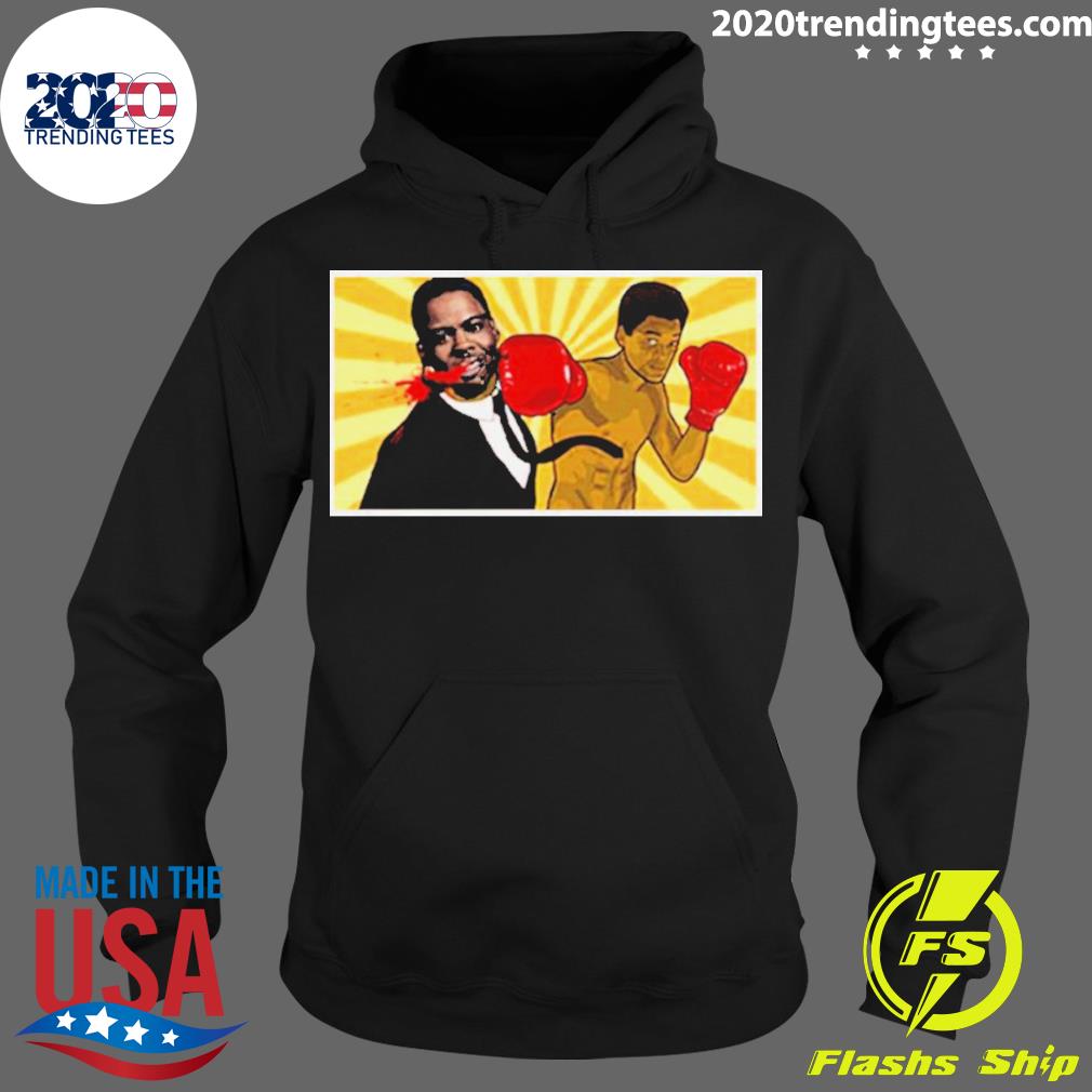 Official will Smith Chris Rock Boxing - Adult & Kids T-Shirts, Sweatshirts & Hoodies apparel design preview 2