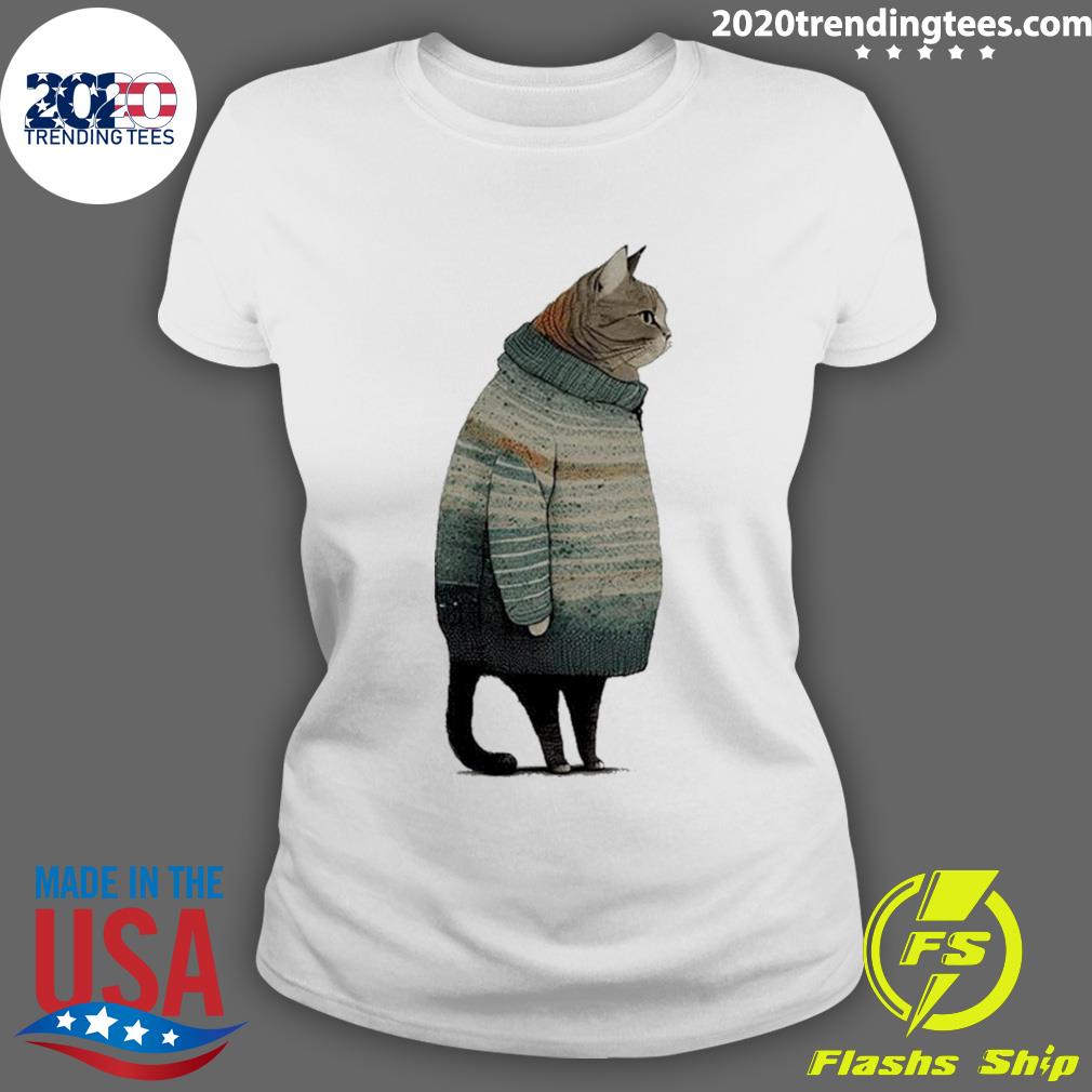 Official winter Cat - Adult & Kids T-Shirts, Sweatshirts & Hoodies apparel design preview 3