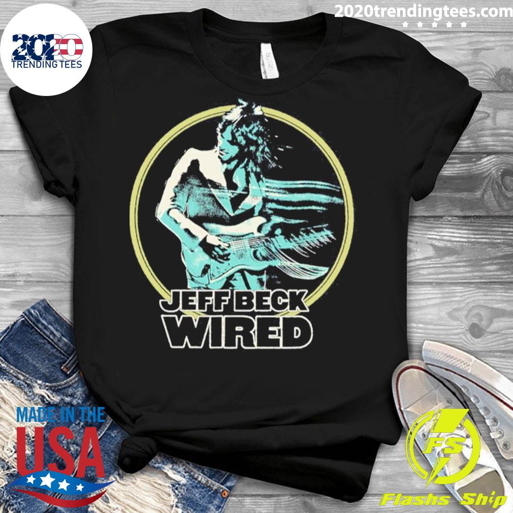 Official wired Jeff Beck - Adult & Kids T-Shirts, Sweatshirts & Hoodies apparel design preview 3
