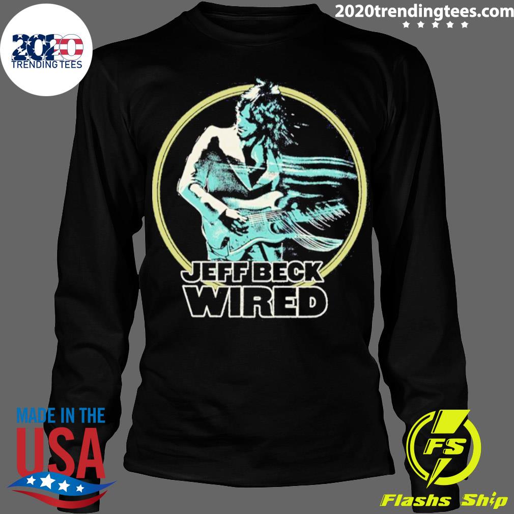Official wired Jeff Beck - Adult & Kids T-Shirts, Sweatshirts & Hoodies apparel design preview 4