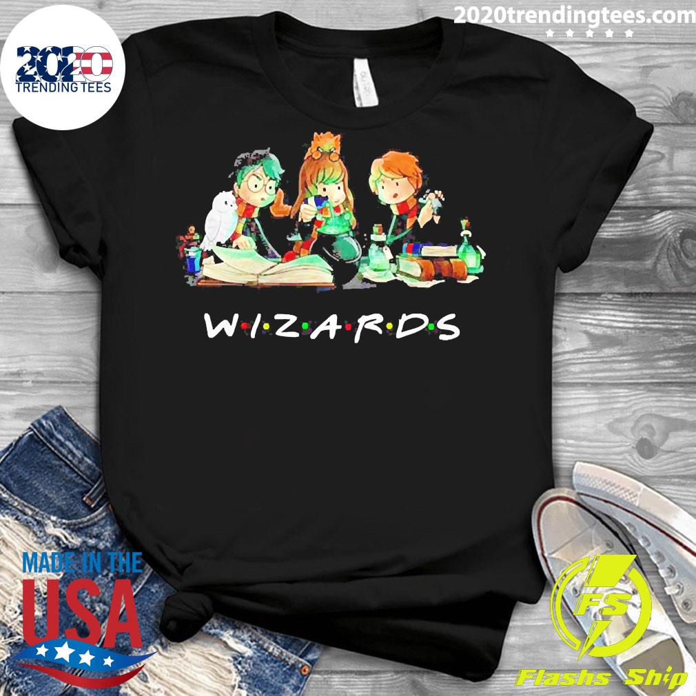 Official Wizards Harry Potter Chibi - Adult & Kids T-Shirts, Sweatshirts & Hoodies apparel design preview 3
