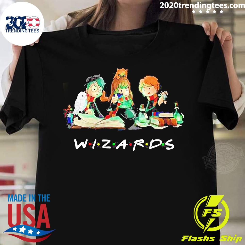 Official Wizards Harry Potter Chibi - Adult & Kids T-Shirts, Sweatshirts & Hoodies apparel design preview 1
