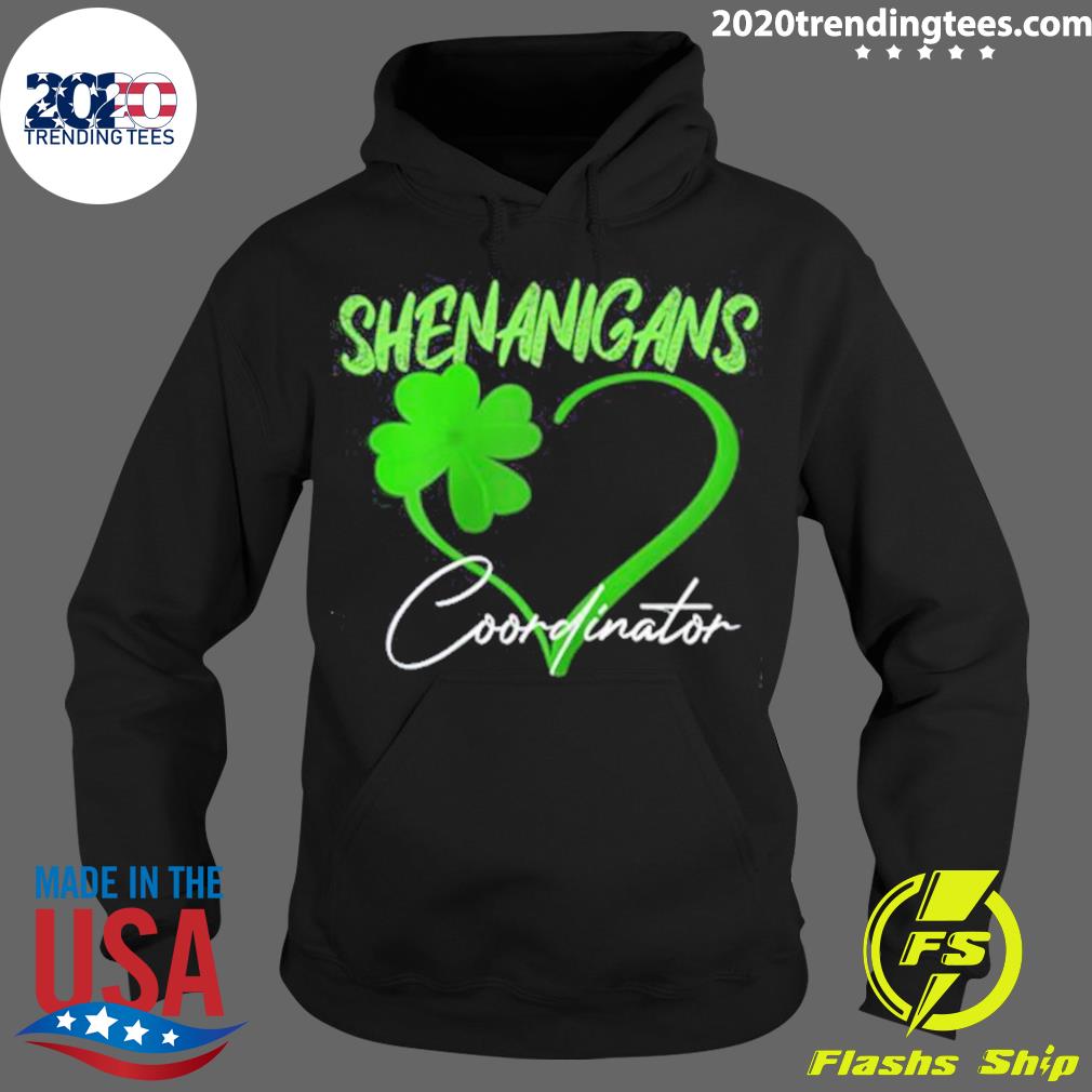 Official womens Shenanigans Coordinator - Adult & Kids T-Shirts, Sweatshirts & Hoodies apparel design preview 2