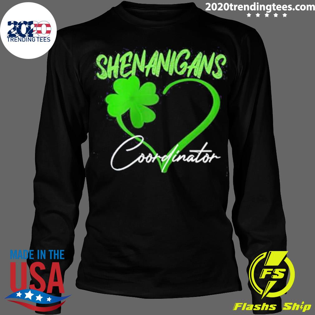Official womens Shenanigans Coordinator - Adult & Kids T-Shirts, Sweatshirts & Hoodies apparel design preview 4
