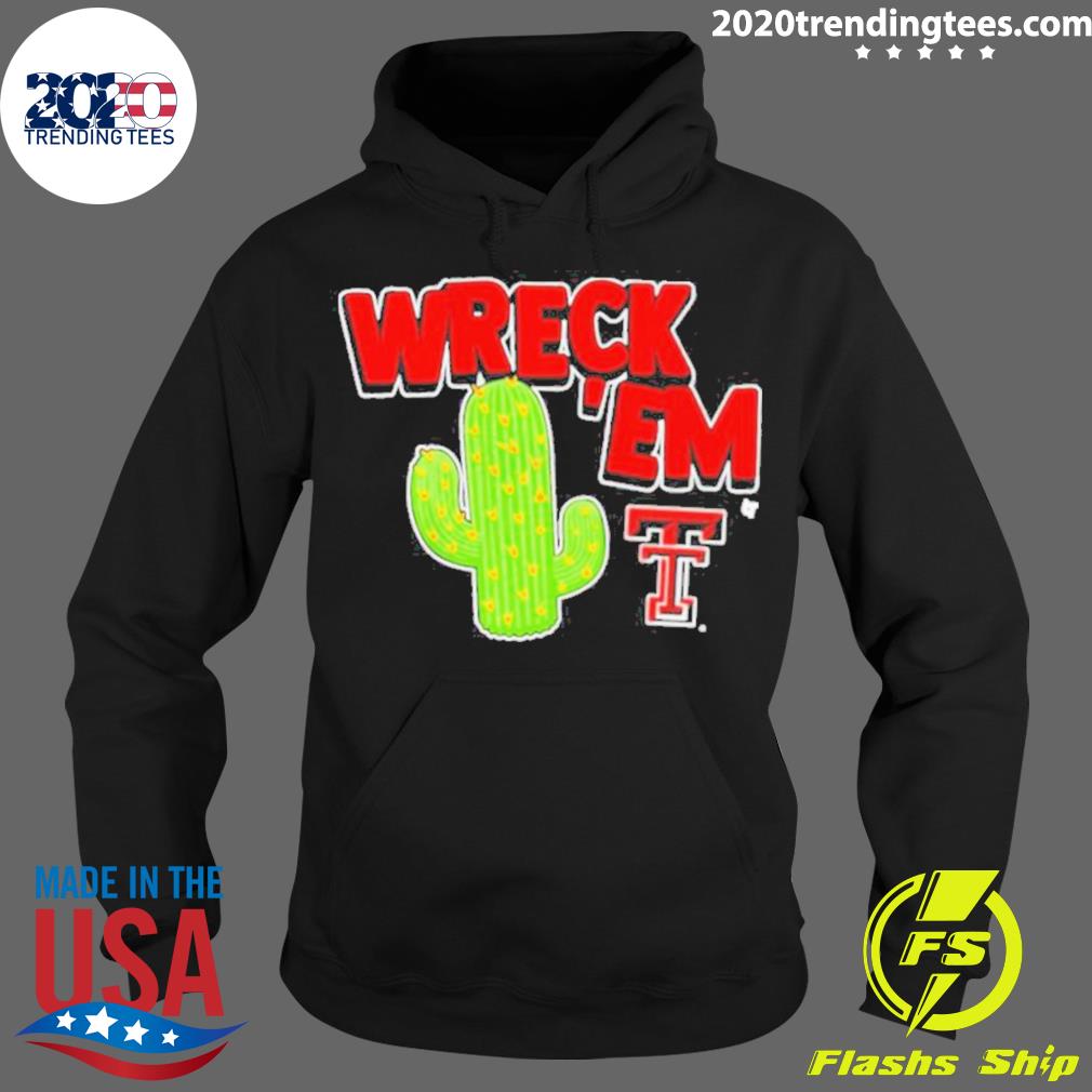 Official wreck 'Em Cactus TT - Adult & Kids T-Shirts, Sweatshirts & Hoodies apparel design preview 2