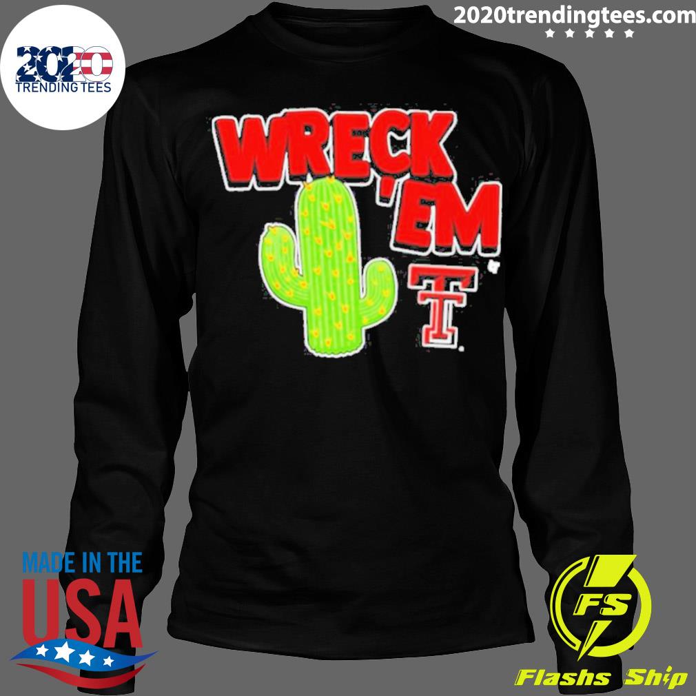 Official wreck 'Em Cactus TT - Adult & Kids T-Shirts, Sweatshirts & Hoodies apparel design preview 4