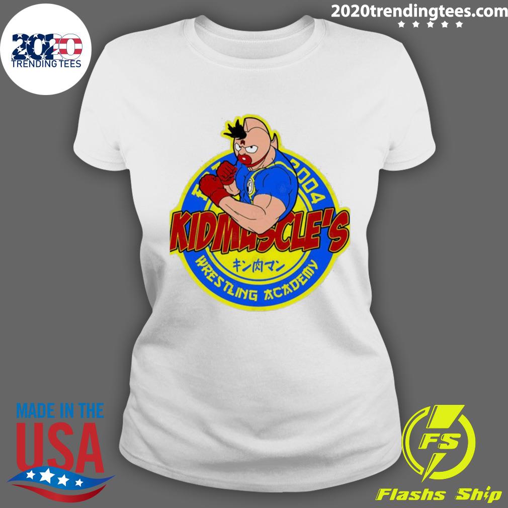 Official wrestling Academy Kinnikuman Manga - Adult & Kids T-Shirts, Sweatshirts & Hoodies apparel design preview 3