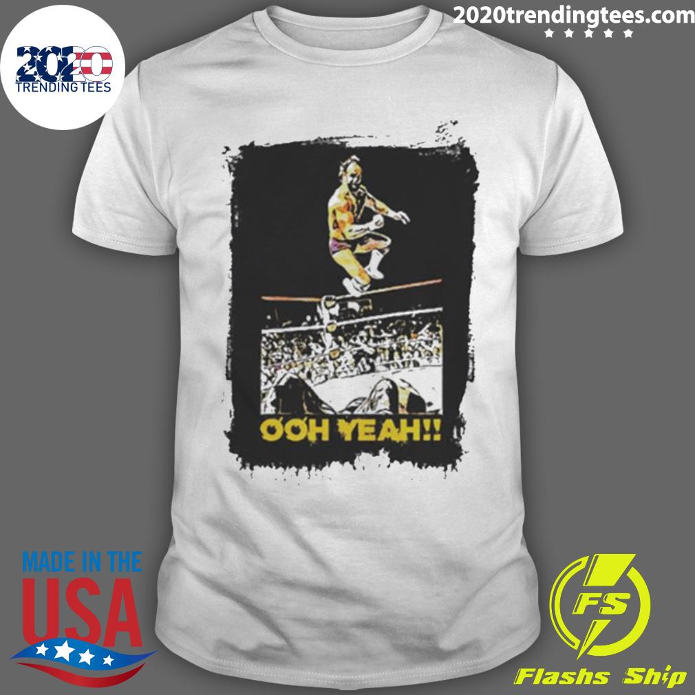 Official wwe Ooh Yeah - Adult & Kids T-Shirts, Sweatshirts & Hoodies apparel design preview 1