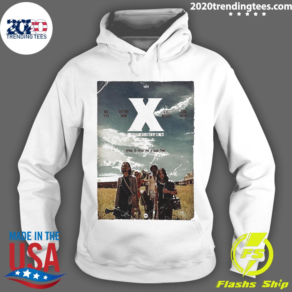 Official X Movie Ti West A24 - Adult & Kids T-Shirts, Sweatshirts & Hoodies apparel design preview 2