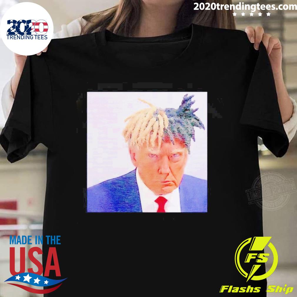 Official xxxtrumptacion Mugshot - Adult & Kids T-Shirts, Sweatshirts & Hoodies apparel design preview 1