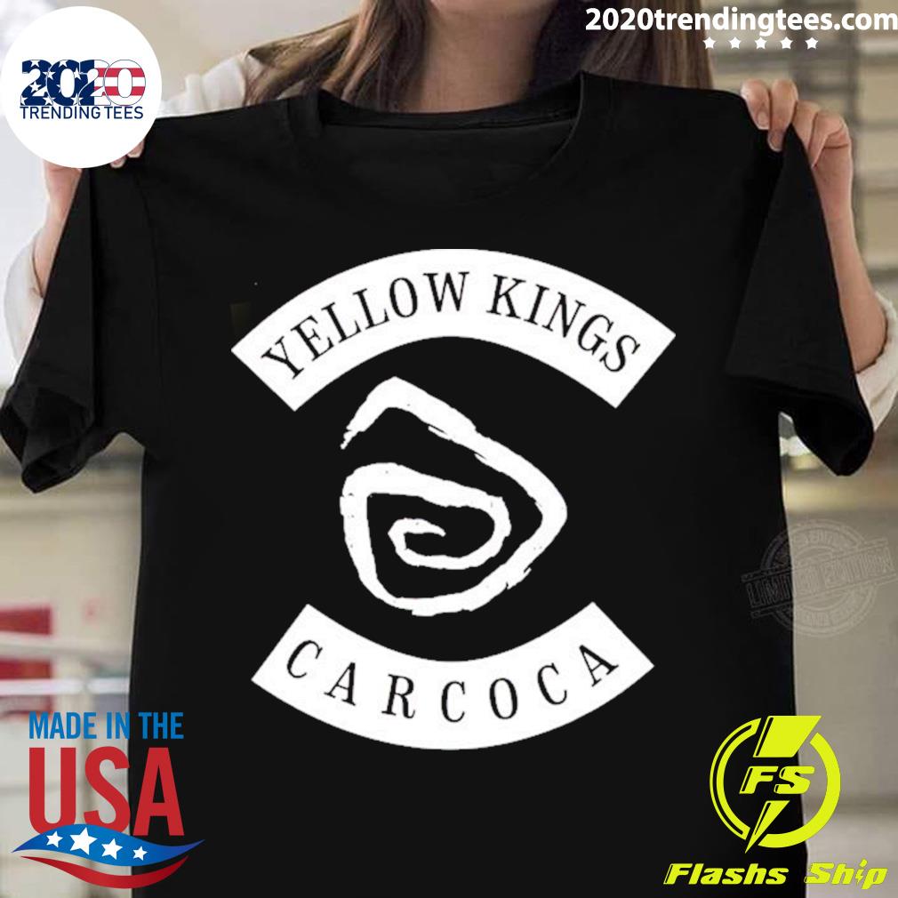 Official yellow Kings Carcosa - Adult & Kids T-Shirts, Sweatshirts & Hoodies apparel design preview 1