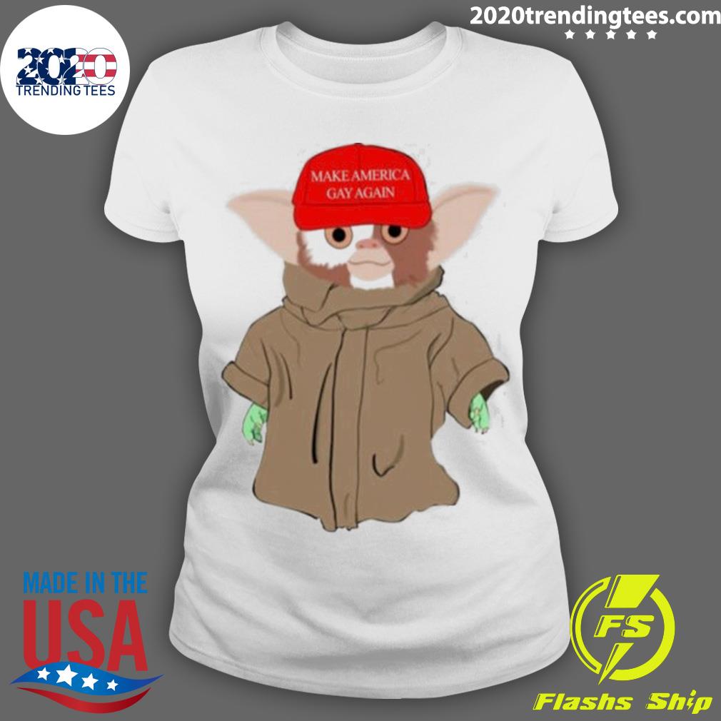 Official yoda Make American Gay Again - Adult & Kids T-Shirts, Sweatshirts & Hoodies apparel design preview 3