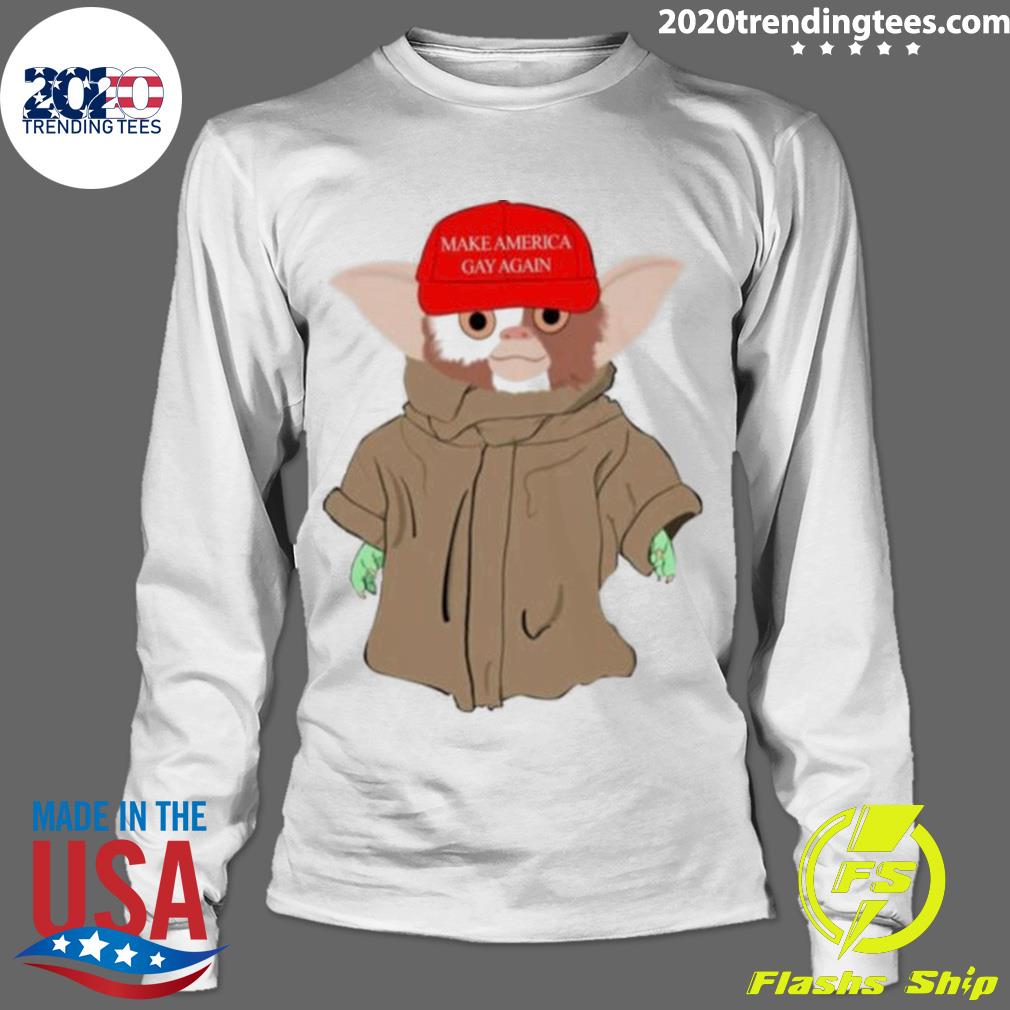 Official yoda Make American Gay Again - Adult & Kids T-Shirts, Sweatshirts & Hoodies apparel design preview 4